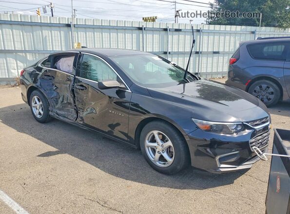 1G1ZC5ST2JF285973 2018 CHEVROLET MALIBU Black Front right
