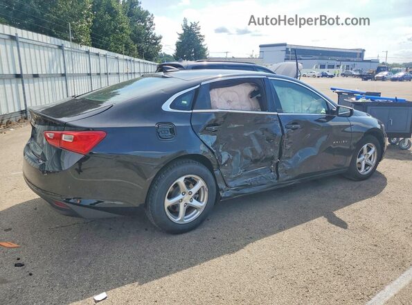 1G1ZC5ST2JF285973 2018 CHEVROLET MALIBU Black Rear right