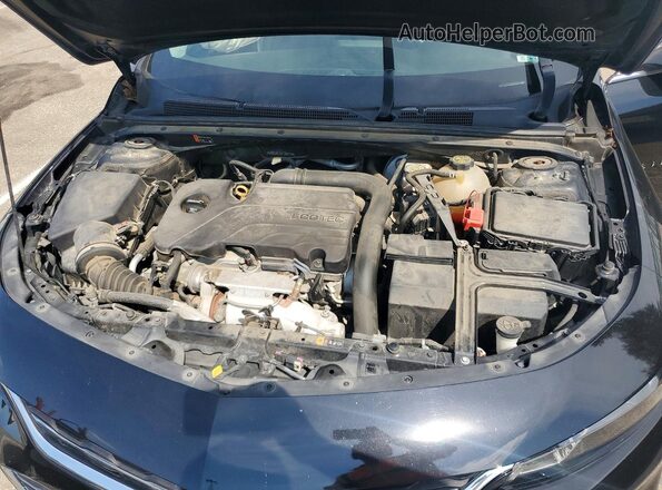 1G1ZC5ST2JF285973 2018 CHEVROLET MALIBU Black Rear interior view