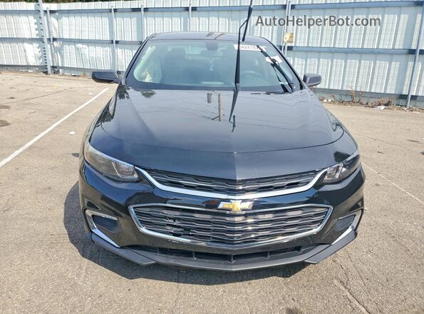 1G1ZC5ST2JF285973 2018 CHEVROLET MALIBU Black Front view
