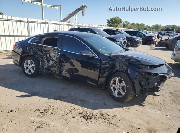 1G1ZC5ST2KF174552 2019 CHEVROLET MALIBU Черный Передняя правая четверть
