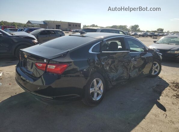 1G1ZC5ST2KF174552 2019 CHEVROLET MALIBU Черный Задняя правая четверть