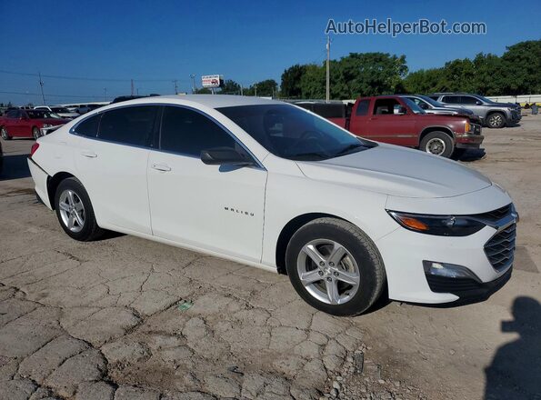 1G1ZC5ST2KF201023 2019 CHEVROLET MALIBU White Delantero derecho