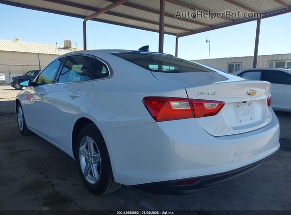 1G1ZC5ST2LF134568 2020 CHEVROLET MALIBU Белый Задняя левая четверть
