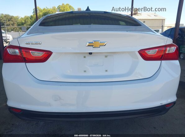 1G1ZC5ST2LF134568 2020 CHEVROLET MALIBU Белый Вид спереди