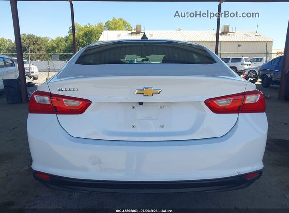 1G1ZC5ST2LF134568 2020 CHEVROLET MALIBU Белый 