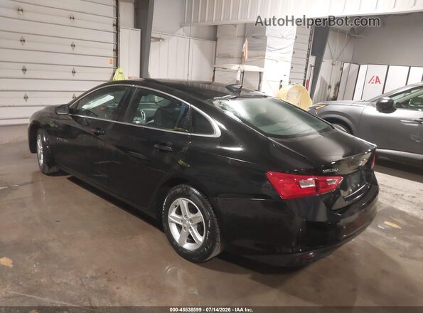 1G1ZC5ST2LF137020 2020 CHEVROLET MALIBU Черный Задняя левая четверть