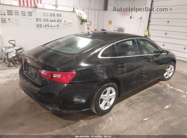 1G1ZC5ST2LF137020 2020 CHEVROLET MALIBU Черный Задняя правая четверть
