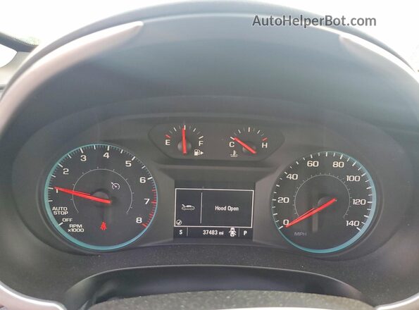 1G1ZC5ST2LF143044 2020 CHEVROLET MALIBU White Vista del cuadro de instrumentos