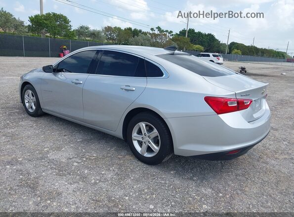 1G1ZC5ST2MF001715 2021 CHEVROLET MALIBU Silver Tył lewy