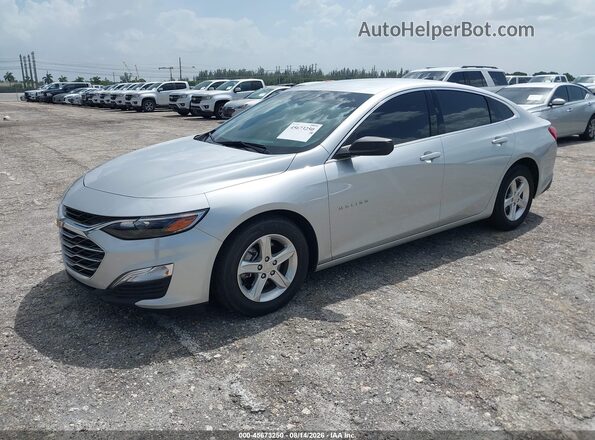 1G1ZC5ST2MF001715 2021 CHEVROLET MALIBU Silver Przód lewy