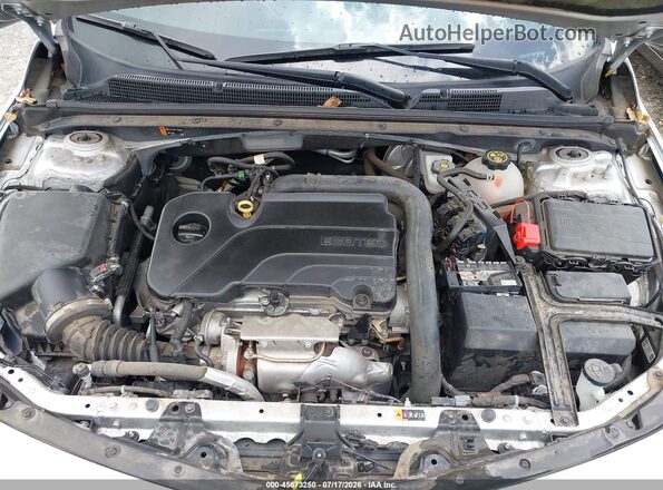 1G1ZC5ST2MF001715 2021 CHEVROLET MALIBU Silver Widok z tyłu