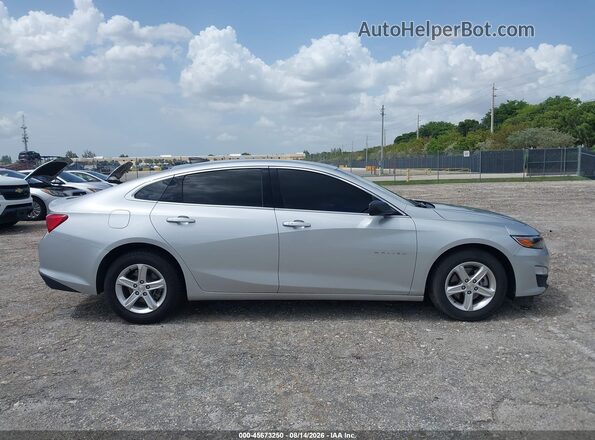 1G1ZC5ST2MF001715 2021 CHEVROLET MALIBU Silver Widok wnętrza z tyłu