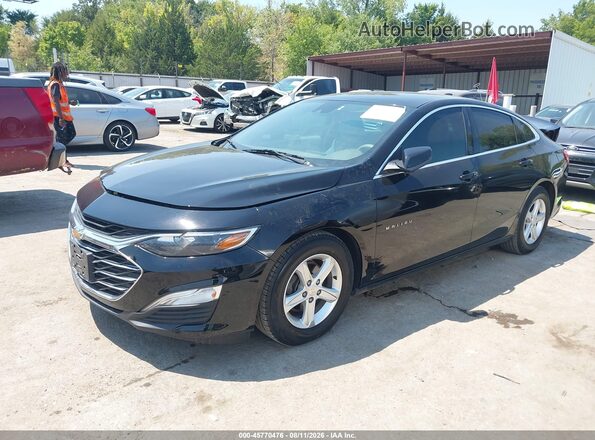 1G1ZC5ST2MF031250 2021 CHEVROLET MALIBU Черный Передняя левая четверть
