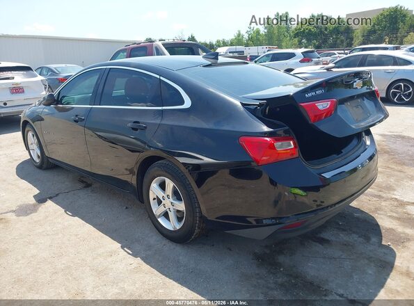 1G1ZC5ST2MF031250 2021 CHEVROLET MALIBU Черный Задняя левая четверть