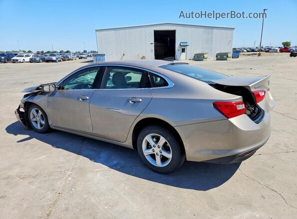 1G1ZC5ST2NF164673 2022 CHEVROLET MALIBU Beige Задня ліва чверть