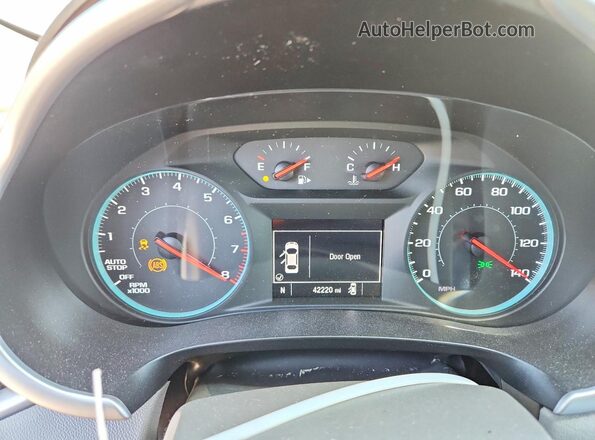 1G1ZC5ST2NF164673 2022 CHEVROLET MALIBU Beige Вид щитка приладів