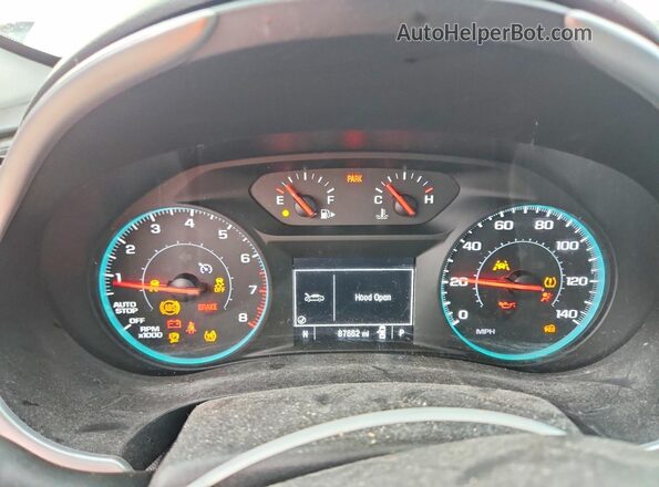1G1ZC5ST2PF115430 2023 CHEVROLET MALIBU White Widok zestawu wskaźników
