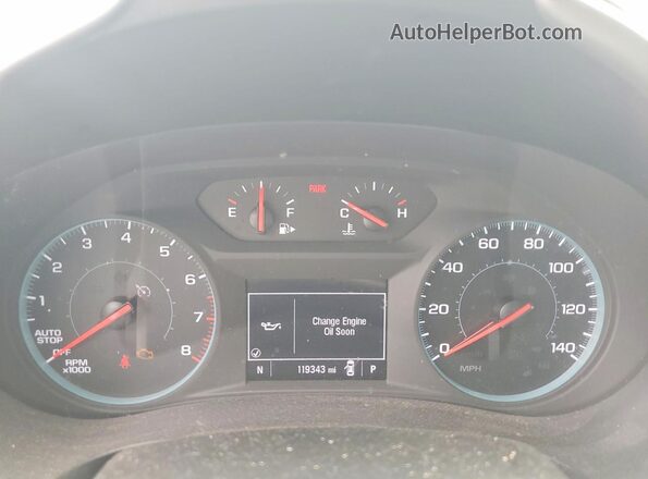 1G1ZC5ST2PF230657 2023 CHEVROLET MALIBU Silver Widok zestawu wskaźników