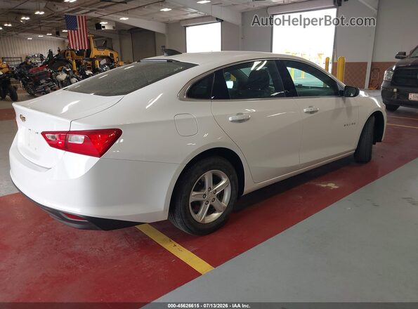 1G1ZC5ST3LF000524 2020 CHEVROLET MALIBU White Tył prawy