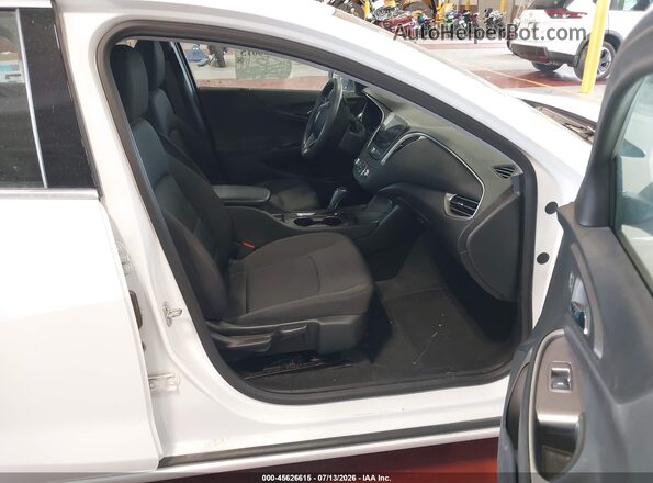 1G1ZC5ST3LF000524 2020 CHEVROLET MALIBU White Widok wnętrza z przodu