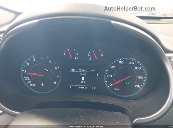 1G1ZC5ST3LF000524 2020 CHEVROLET MALIBU White Widok tylnych siedzeń