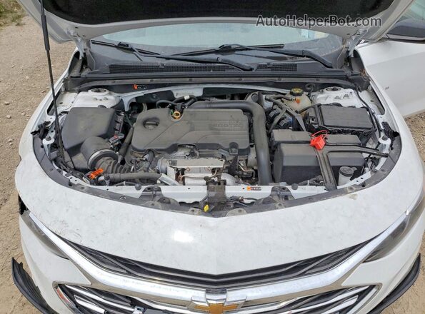 1G1ZC5ST3LF094467 2020 CHEVROLET MALIBU White უკანა სალონის ხედი