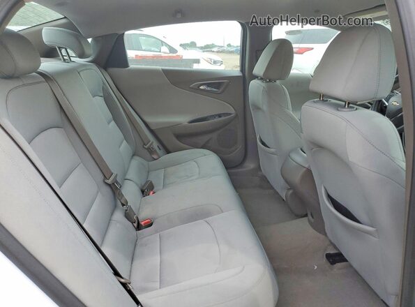 1G1ZC5ST3LF094467 2020 CHEVROLET MALIBU White უკანა სავარძლების ხედი