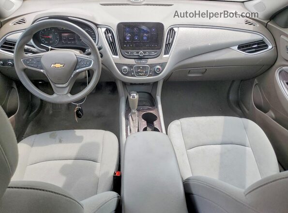 1G1ZC5ST3LF094467 2020 CHEVROLET MALIBU White წინა პანელის ხედი