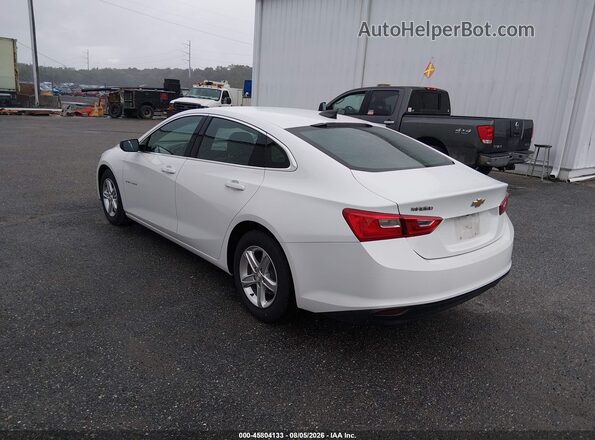 1G1ZC5ST3LF136636 2020 CHEVROLET MALIBU Белый Задняя левая четверть