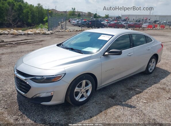 1G1ZC5ST3LF137172 2020 CHEVROLET MALIBU Silver Przód lewy