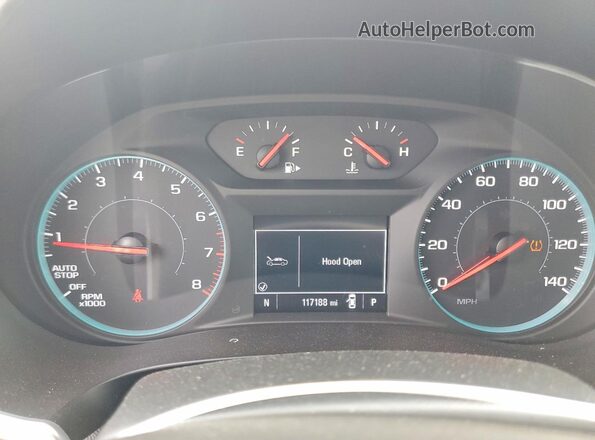 1G1ZC5ST3LF138760 2020 CHEVROLET MALIBU Silver ხელსაწყოთა პანელის ხედი