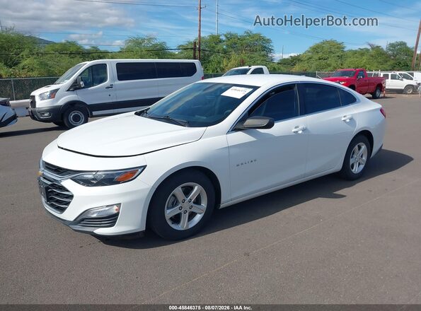 1G1ZC5ST3LF153159 2020 CHEVROLET MALIBU Белый Передняя левая четверть