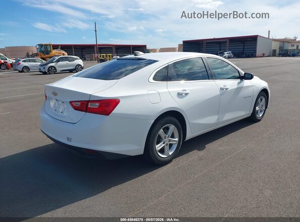 1G1ZC5ST3LF153159 2020 CHEVROLET MALIBU Белый Задняя правая четверть