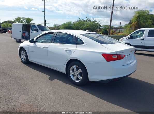 1G1ZC5ST3LF153159 2020 CHEVROLET MALIBU Белый Задняя левая четверть