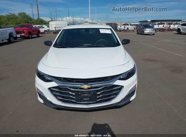 1G1ZC5ST3LF153159 2020 CHEVROLET MALIBU Белый Вид задней части салона