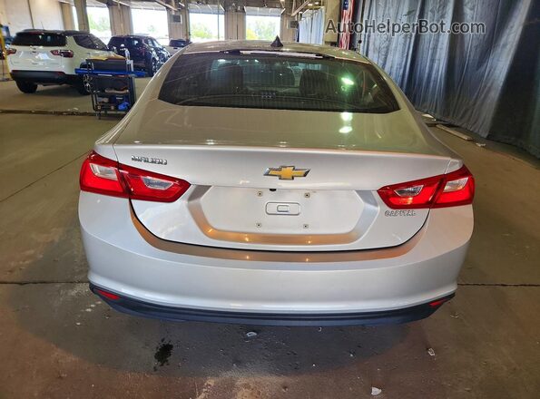 1G1ZC5ST3MF082059 2021 CHEVROLET MALIBU Серебряный Вид сзади