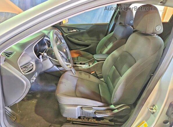 1G1ZC5ST3MF082059 2021 CHEVROLET MALIBU Серебряный Вид салона спереди