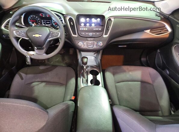 1G1ZC5ST3MF082059 2021 CHEVROLET MALIBU Серебряный Вид панели приборов