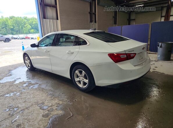 1G1ZC5ST3MF087973 2021 CHEVROLET MALIBU White Rear left