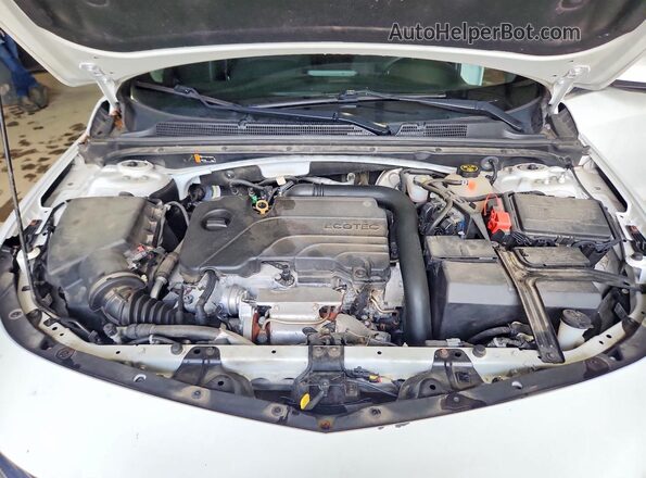 1G1ZC5ST3MF087973 2021 CHEVROLET MALIBU White Rear interior view