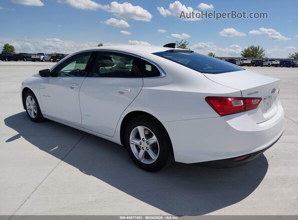 1G1ZC5ST3PF120832 2023 CHEVROLET MALIBU White Задня ліва чверть