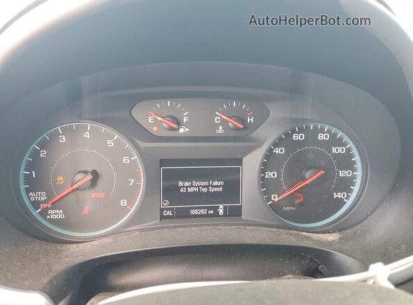 1G1ZC5ST3PF178620 2023 CHEVROLET MALIBU White Widok zestawu wskaźników