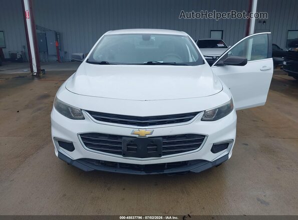 1G1ZC5ST4GF284932 2016 CHEVROLET MALIBU White Front view