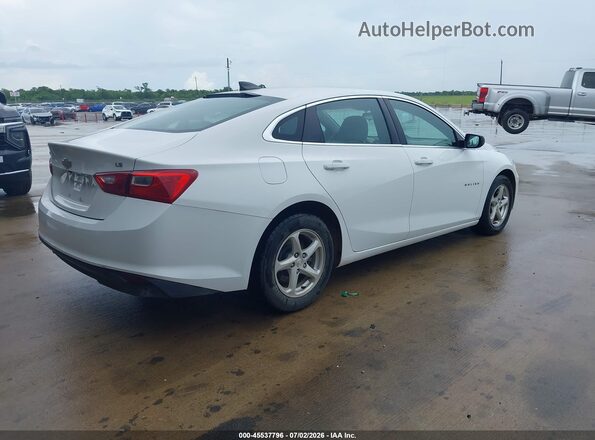 1G1ZC5ST4GF284932 2016 CHEVROLET MALIBU White Rear right