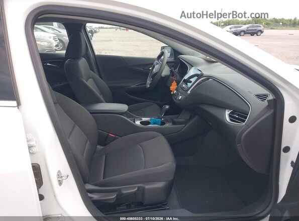 1G1ZC5ST4KF196181 2019 CHEVROLET MALIBU White Вид салону спереду