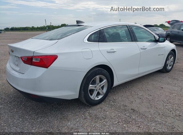 1G1ZC5ST4KF196181 2019 CHEVROLET MALIBU White Задня права чверть