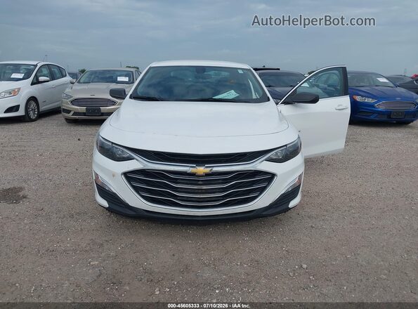 1G1ZC5ST4KF196181 2019 CHEVROLET MALIBU White Вид спереду