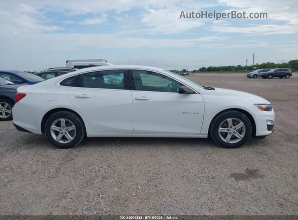 1G1ZC5ST4KF196181 2019 CHEVROLET MALIBU White Вид задньої частини салону