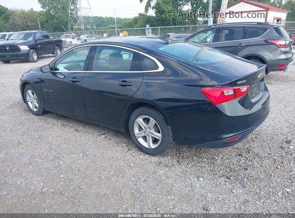 1G1ZC5ST4LF002072 2020 CHEVROLET MALIBU Black Задня ліва чверть